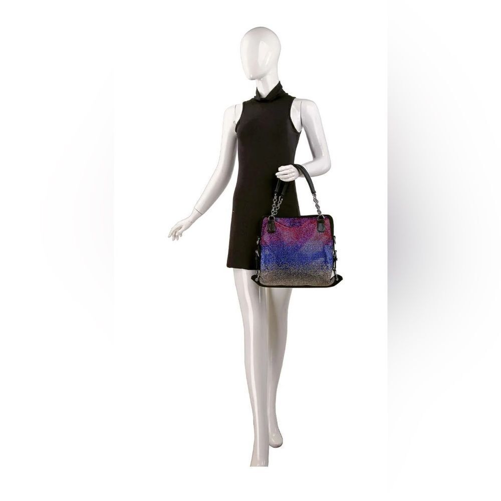 Rhinestone Ombré Satchel